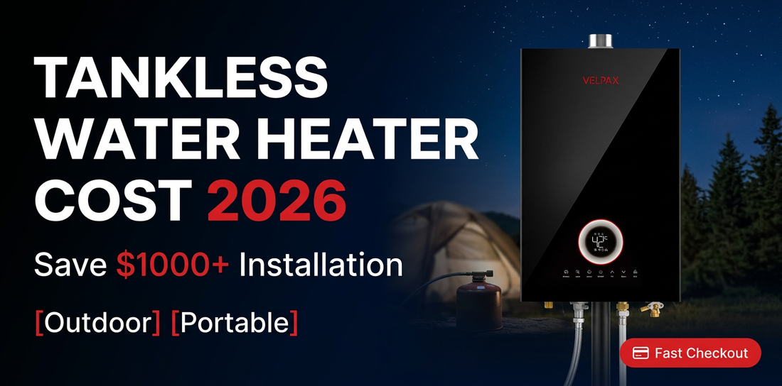 Tankless Water Heater Installation Cost (2026) – Full Price Breakdown & Tips