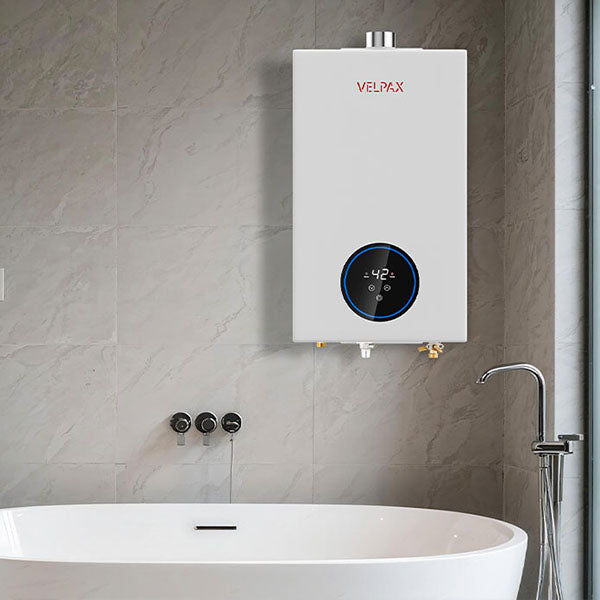 Which is more energy-efficient, solar water heaters or air-source water heaters?