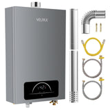 Propane Tankless Water Heater, 4.74GPM 18L Indoor,Tankless / Instant / On-demand,Instant Hot Propane Gas water heater with Multi-Protection