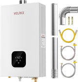Natural Gas Tankless Water Heater Indoor 16L 4.21 GPM, Instant Hot Water, Easy Installation