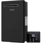 Natural Gas Tankless Water Heater 5.26GPM 20L Outdoor, Digital Display, Instant Hot Water
