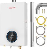 Natural Gas Tankless Water Heater Indoor 16L 4.21 GPM, Instant Hot Water, Easy Installation