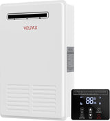 Outdoor Propane Tankless Water Heater 20L (5.26 GPM) for Shower & Bathroom Use, Instant Hot Water System