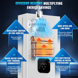 Natural Gas Tankless Water Heater Indoor 16L 4.21 GPM, Instant Hot Water, Easy Installation