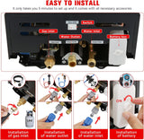 8 L/min Propane Tankless Water Heater for Home Use – High Efficiency,Outdoor