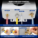 Natural Gas Tankless Water Heater 4.74GPM 18L Indoor, Constant Temperature, Instant Hot Water