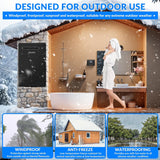 Natural Gas Tankless Water Heater 5.26GPM 20L Outdoor, Digital Display, Instant Hot Water
