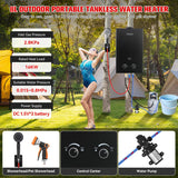 8 L/min Propane Tankless Water Heater for Home Use – High Efficiency,Outdoor