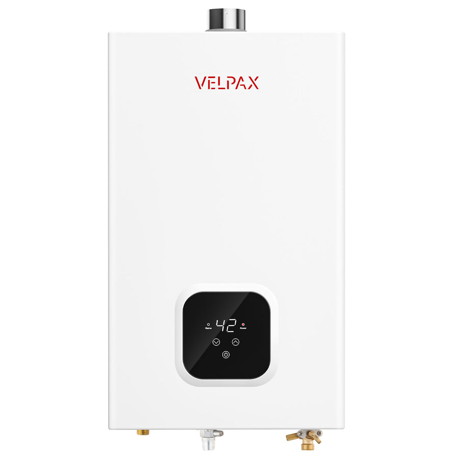 Natural Gas Tankless Water Heater Indoor 16L 4.21 GPM, Instant Hot Water, Easy Installation