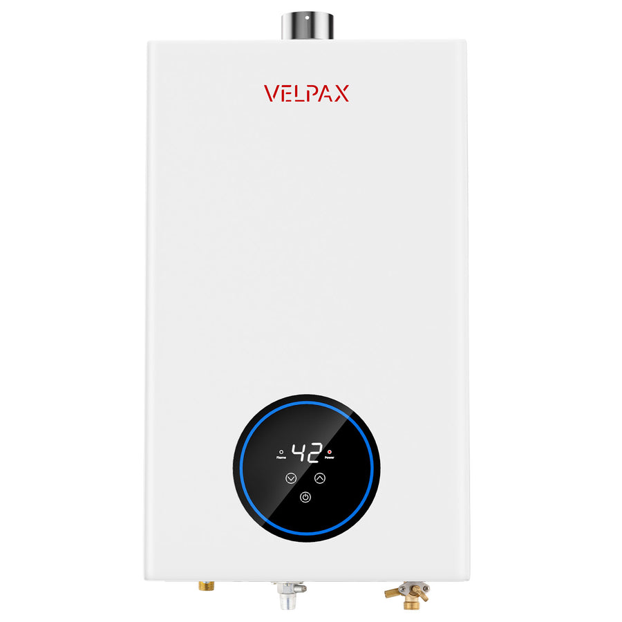 Natural Gas Tankless Water Heater Indoor 16L 4.21 GPM, Instant Hot Water, Easy Installation