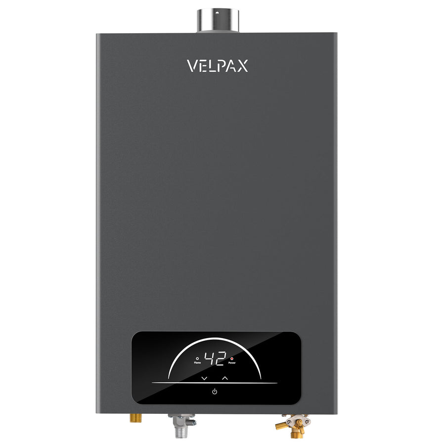 Natural Gas Tankless Water Heater,4.74GPM 18L Indoor,Instant Hot Gas water heater,Constant Natural Water Heater with Multi-Protection